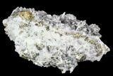 Fluorite, Sphalerite, Quartz and Pyrite Association - Peru #102593-1